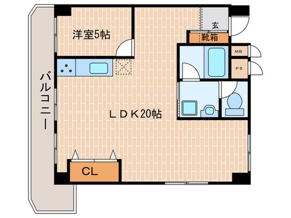 菊谷ハイツの物件間取画像